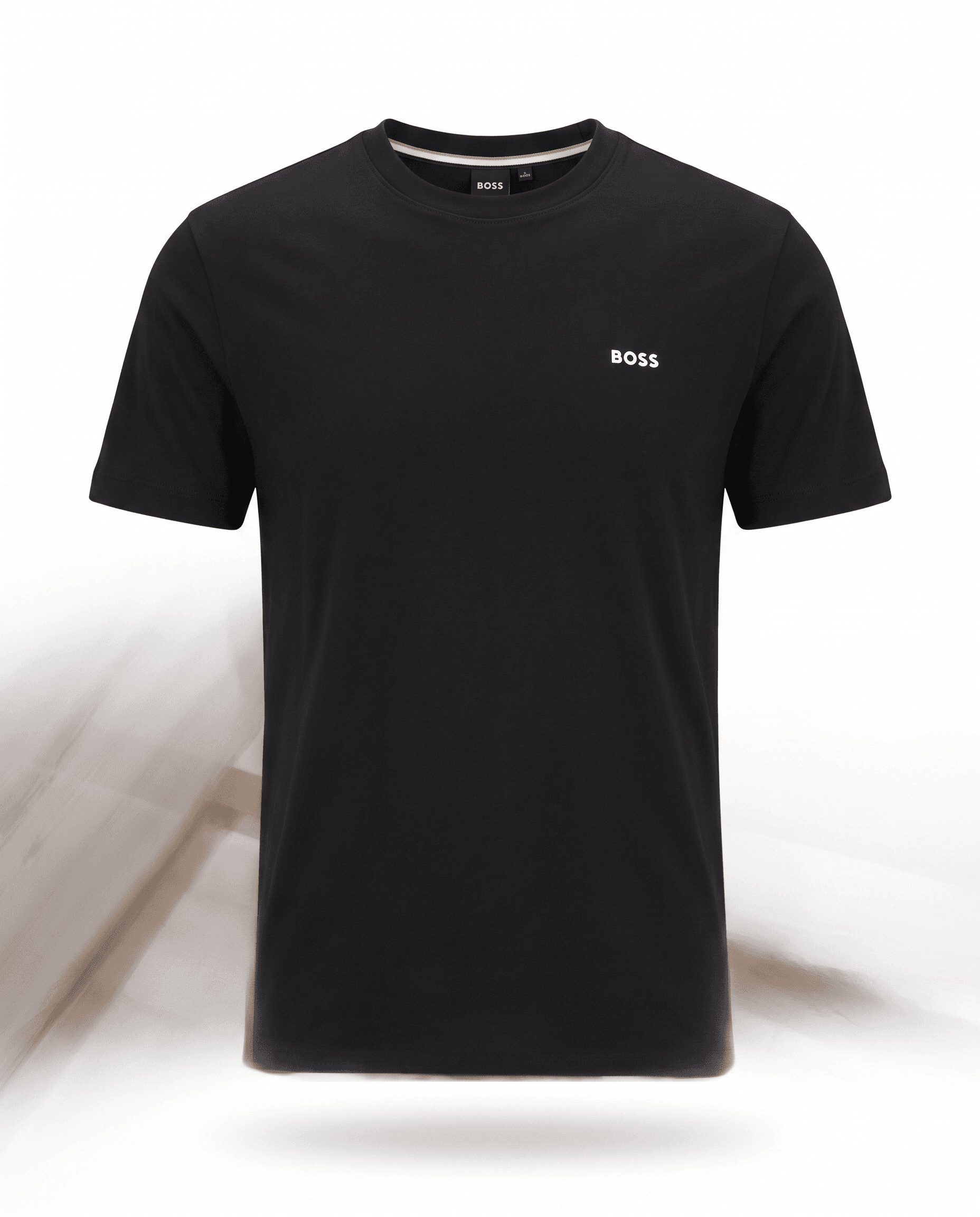 Compact Logo Tee — Black