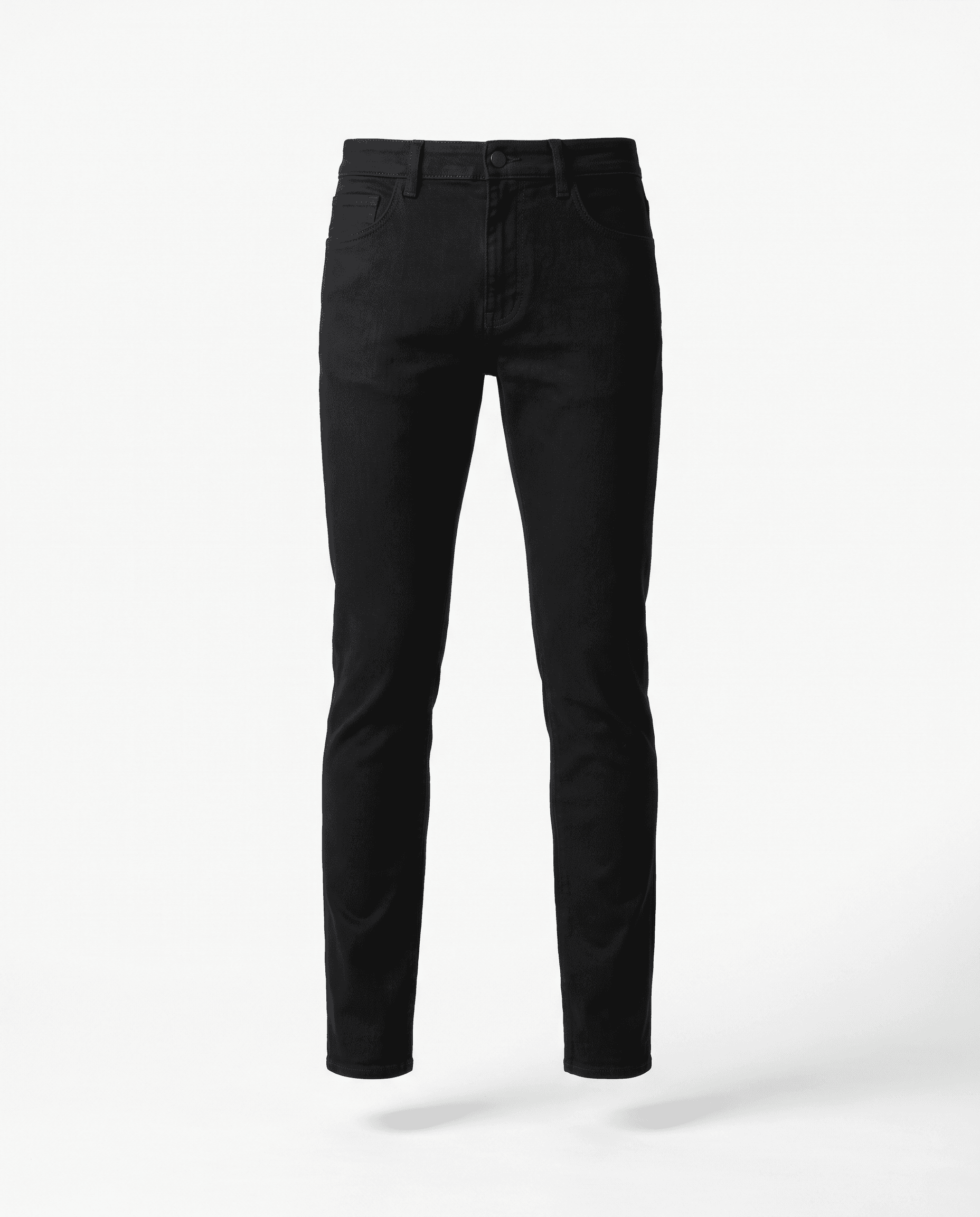 Slim-Fit Jeans — Black