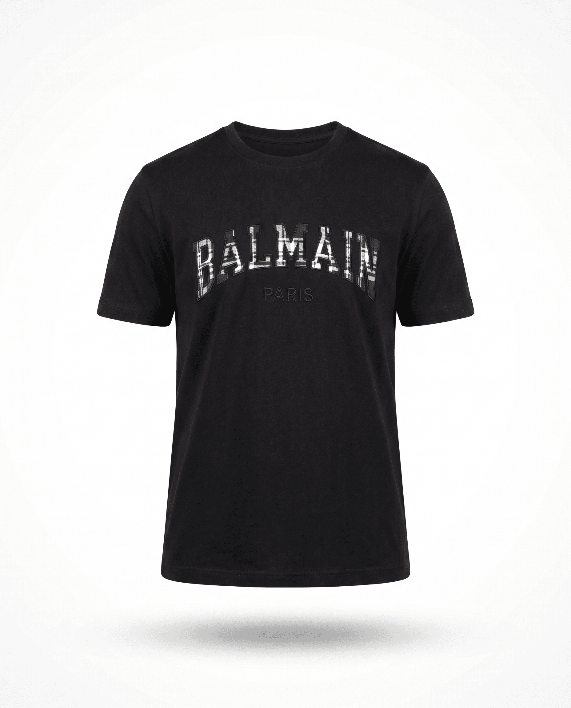 Collegiate Logo Tee — Black