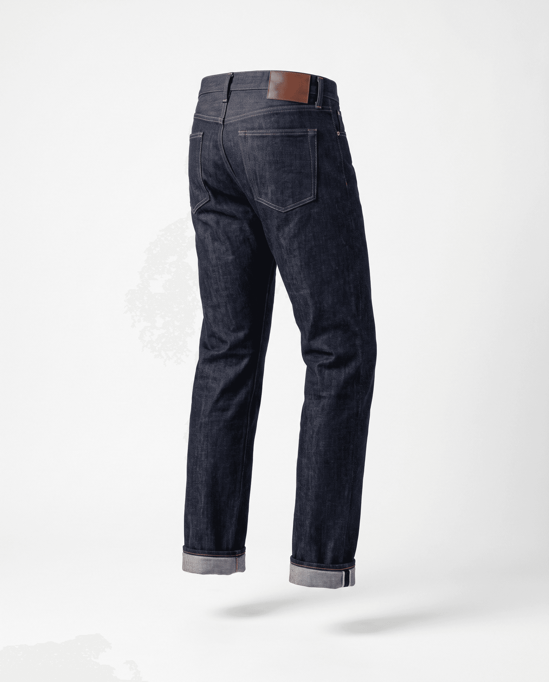 Selvedge Straight Jeans — Indigo